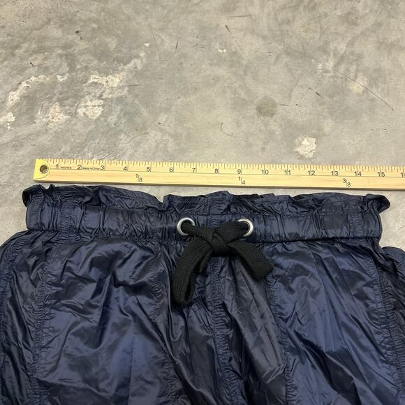 Free People Movement Future High Waist Rain Windbreaker Jogger Blue Womens Small - Picture 3 of 7